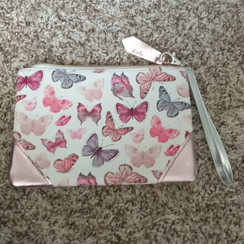 Ipsy butterfly makeup handbag